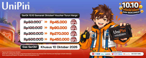 Spesial 10.10, Top Up Game Favoritmu Makin Cuan!